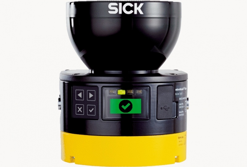 Drošības lāzerskeneri Sick MicroScan3 Core-16