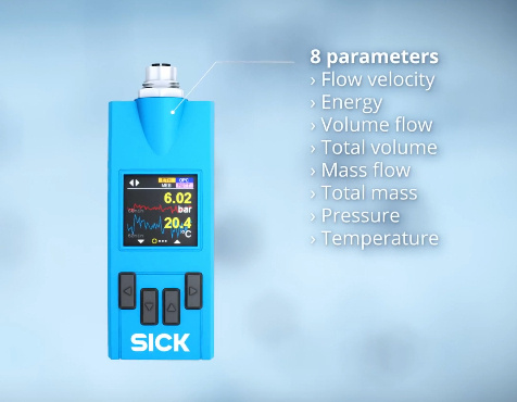 SICK FTMg compressed air flow meter with leakage detection-2