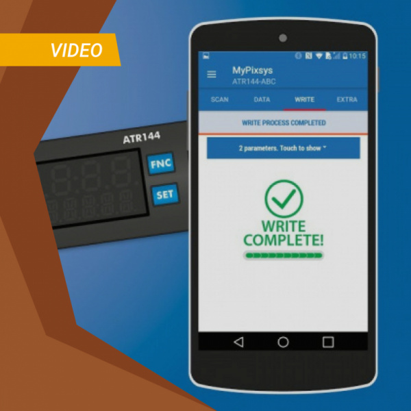 VIDEO: Pixsys ATR144 configuration with NFC using hysteresis application-5