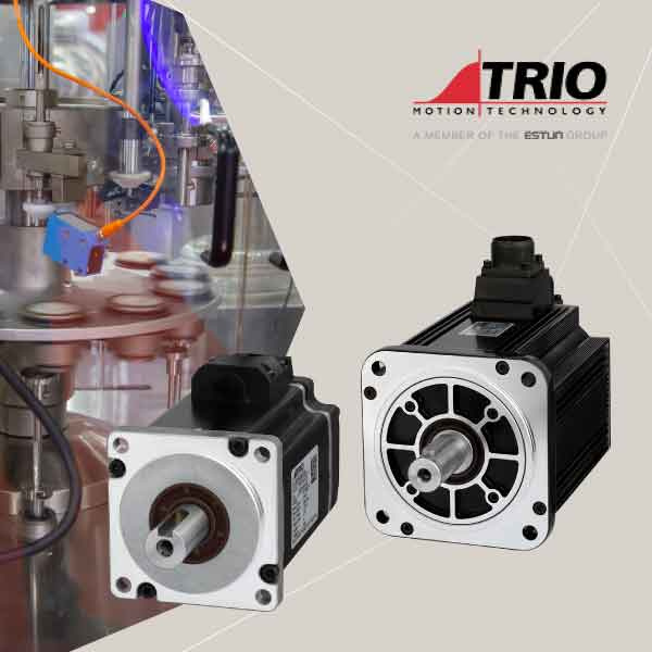 Efficient and precise operation of the servo motors Trio Motion MXL & MXM-0