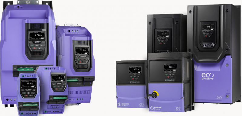 Energy-efficient pump control with Optidrive ECO-1