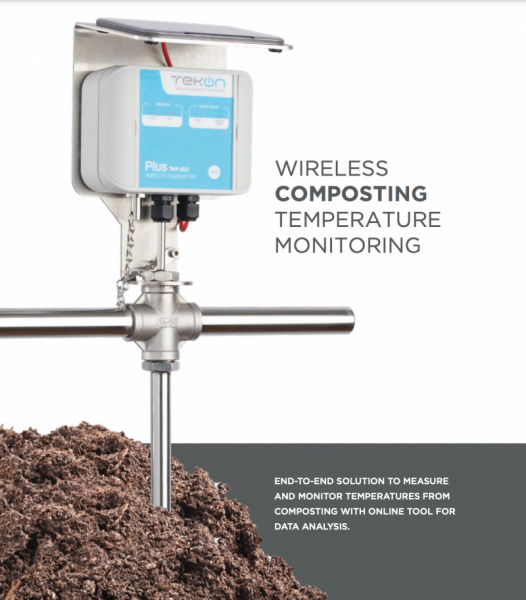 Tekon wireless temperature monitoring in the composting process-2