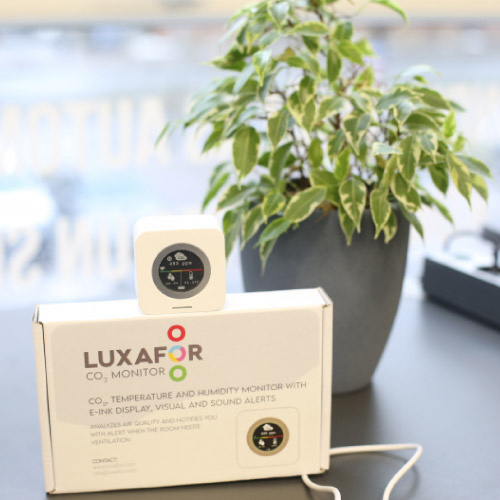 Determine indoor air quality with LUXAFOR-2