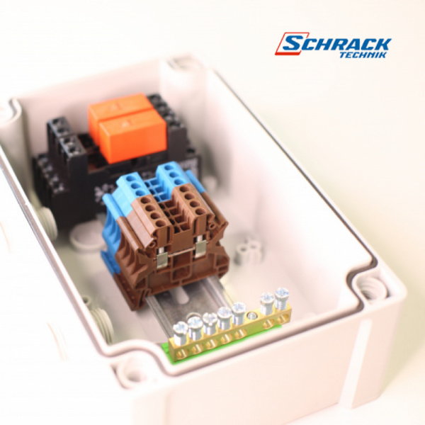 Schrack Technik plastikāta kārbas elektroinstalācijai-1