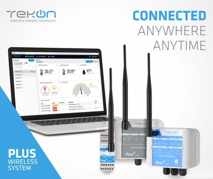 Tekon PLUS wireless 4..20mA / 0..10V signal transmission solution-5