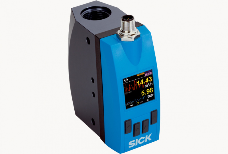 SICK FTMg compressed air flow meter with leakage detection-1