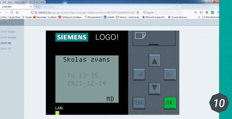 Siemens LOGO! laika releju funkciju iestatīšana-12