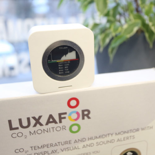 Determine indoor air quality with LUXAFOR-1