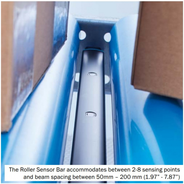 Inovācija konveijeru sistēmām - SICK Roller Sensor Bar-3