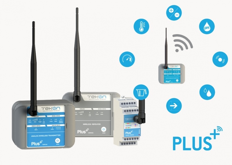 Tekon PLUS wireless 4..20mA / 0..10V signal transmission solution-4