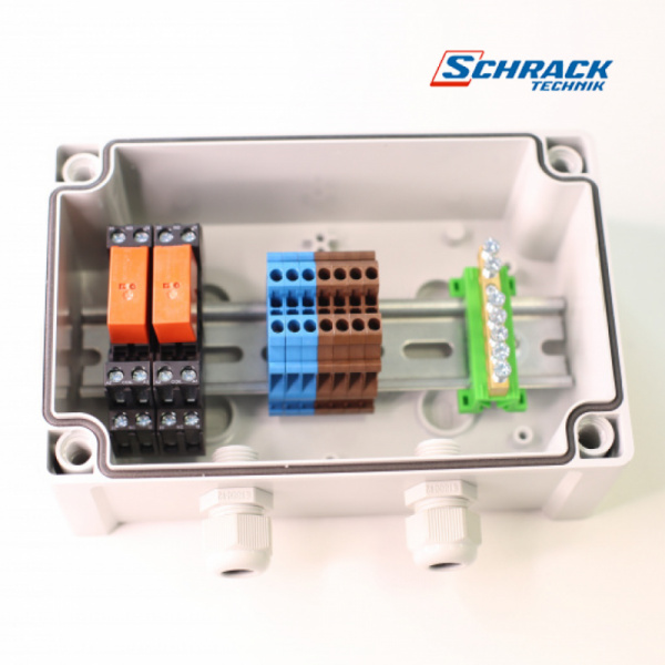 Schrack Technik plastikāta kārbas elektroinstalācijai-0
