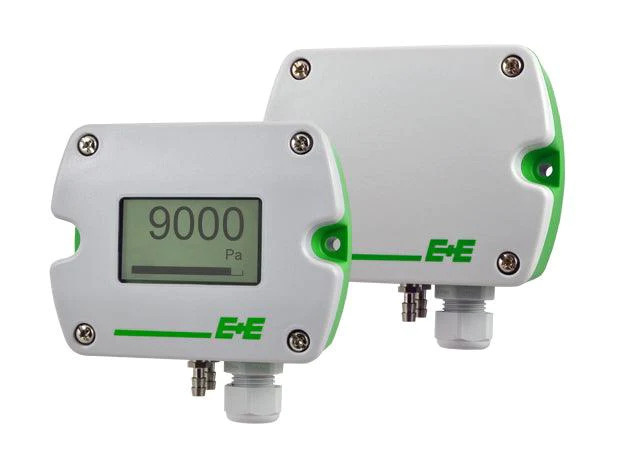 Differential pressure sensor for energy savings from E+E-3
