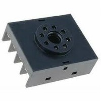 Relays accessories: socket; PIN: 8; on panel; octal