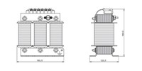 TKC1-20-189/400/440  ZEZ SILKO 20kvar DETUNED REACTORS, 400 V (supply voltage), 189 Hz (7%), capacitors at 440 V