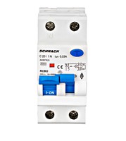 Выключатель дифференциального тока (RCBO), 20A, 1P+N, 6kA, AK667620 Schrack Technik