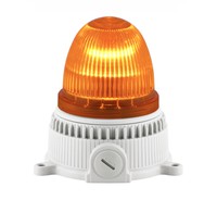 Mirgojoša signāllampa, oranža, 12-48V, 30072, OVOLUX FLASHING M, SIRENA