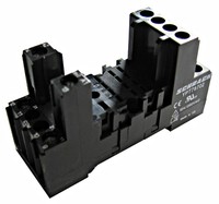 Socket for PT relays with screw type terminals 8 pole