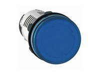 LED lampiņa zila, 24 VDC, 22mm, XB7EV06BP Schneider Electric