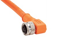 Konektors ar kabeli DOL-0804-W02M, M8, 4-PIN, leņķiskais, mamma, kabelis 2m, IP67/IP69K, 6009871 Sick