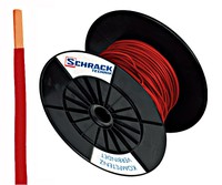 PVC Insulated Single Core Wire H07V-U 1.5mmý red (coil)