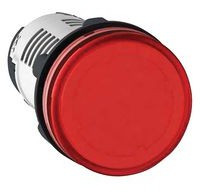 LED lampiņa sarkana, 230 VAC, 22mm, XB7EV04MP Schneider Electric