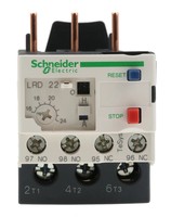 Termo pārslodzes relejs 3P, 16A - 24A, LRD22 Schneider Electric