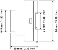 Termoregulators PTC sensosrs komplektā, 230V, 1.5 VA, -50…150°C, ESM-1510.5.12.0. Emko