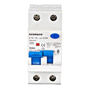 Выключатель дифференциального тока (RCBO), 16A, 1P+N, 6kA, AK667616 Schrack Technik