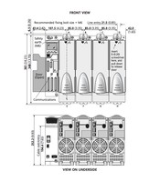 1PH-160A/600V/230V Eurotherm Tiristors