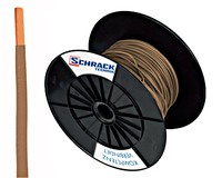 PVC Insulated Single Core Wire H07V-U 1.5mmý brown (coil)