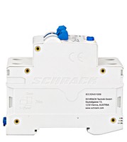 Выключатель дифференциального тока (RCBO), 13A, 1P+N, 6kA, AK668613 Schrack Technik
