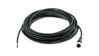 Konektors ar kabeli, M12, 4-PIN, taisns, mamma, kabelis 10m, IP65/IP67/IP69K, XZCP1141L10 Telemecanique