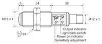 Foto sensors SMR8520MGJ, uztvērējs, 0…20 m, NO/NC, PNP, SMR8520MGJ Telco