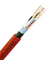 Fire Alarm Cable JE-H(ST)H 2x2x0,8 E30 BMK red, halogenfree