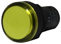 LED lampiņa dzeltena, 230 VAC, 22mm, BZ501216ME Schrack Technik