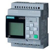 Siemens LOGO 8.4, 24RCEo 6ED1052-2HB08-0BA2, 24RCEO (AC), logic module, power supply / I/O: DC 24 V DC/24 V AC/relay, 8 DI/4 DO, without display, memory 400 blocks 