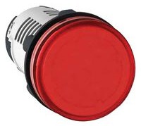 LED lampiņa sarkana, 24 VAC/DC, 22mm, XB7EV04BP Schneider Electric