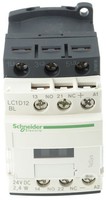 Kontaktors 5, 5kW, 3P, 1NO + 1NC, 12A, spole 24VDC (zema patēriņa), , LC1D12BL Schneider Electric