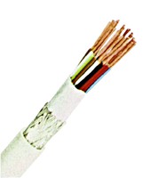 Cable for Industrial Electronics JE-LiYCY 2x2x0,5 Bd grey