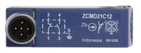 limit switch body ZCMD - 1NC+1NO - silver - snap action - connection - M12, ZCMD21C12 Telemecanique