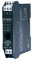 Seneca Z-GATEWAY RTU ↔ Modbus TCP-IP, dual RS485 port