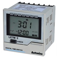 Astronomiskais laika relejs 24/7, LCD, LE7M-2, AUTONICS