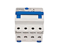 Residual current breaker with overcurrent protection (RCBO), 25A, 3P+N, 6kA, AK667825 Schrack Technik
