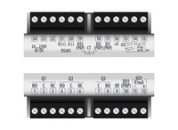 DIN RAIL CONTROLLER MULTISETPOINT 4+5 digit 1AI-1AO-2DI-2DO-3 RELAYS RS485, DRR244-13ABC-T Pixsys