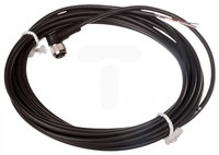 Konektors ar kabeli, M12, 4-PIN, leņķiskais, mamma
, kabelis 5m, IP65/IP67/IP69K, XZCP1241L5 Telemecanique