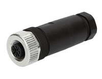 SAIB-4/9 WEIDMÜLLER Plug female; M12; 4-pin; PG9 6..8mm