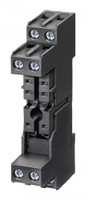 Socket with screw terminals for PCB Relays with pinning 5mm, RT78725--- Schrack Technik