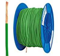 PVC Insulated Single Core Wire H07V-K 2.5mmý green (coil)