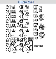 PID контроллер  24-24V AC/DC, RS-485, ATR244-23A-T Pixsys