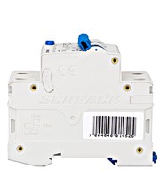 Residual current breaker with overcurrent protection (RCBO), 6A, 1P+N, 6kA, AK668606 Schrack Technik
